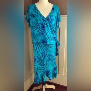 2 pieces Outfit JPR Hawaiian Shirt and Skirt Women